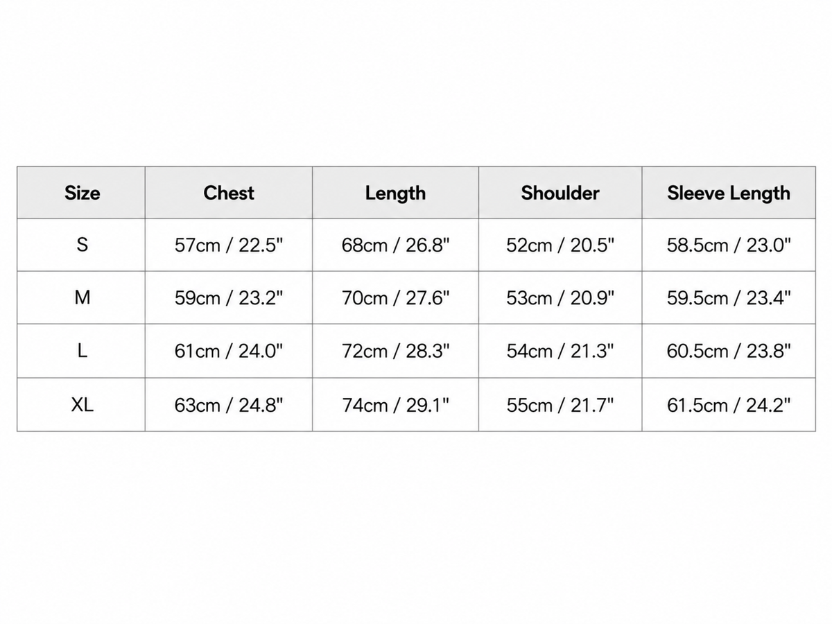 Size guide