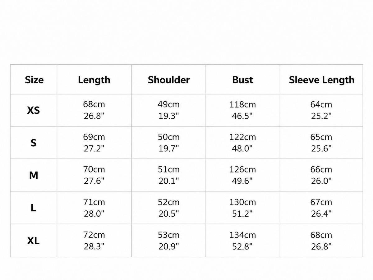 Size guide